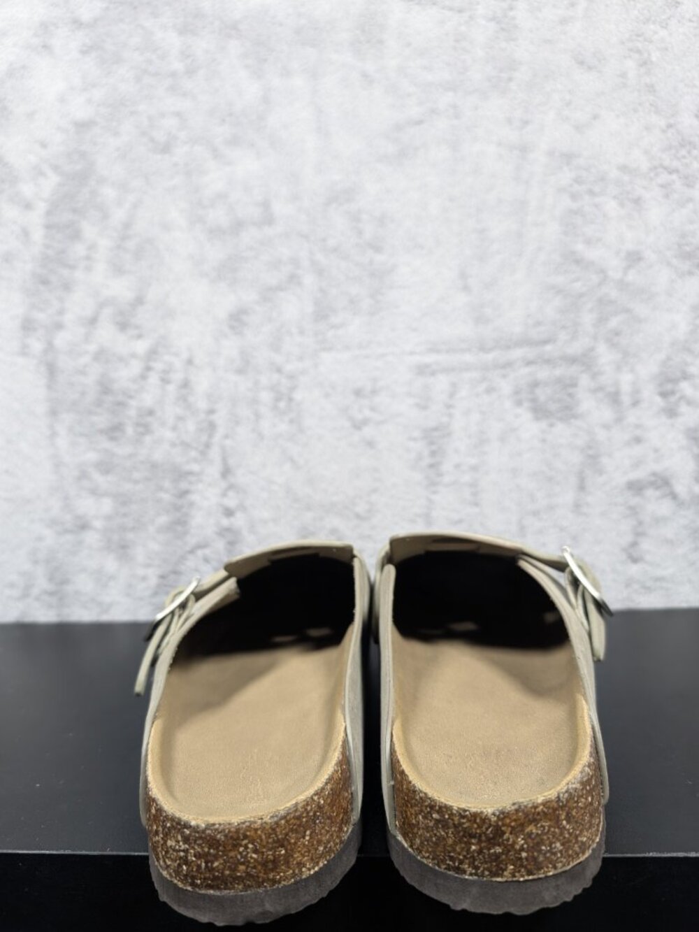 Universal Thread Betsy Clog Mule Flats Womens Size 9.5 Slip On Faux Leather - Picture 4 of 9